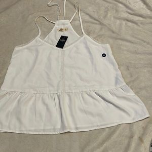 Hollister ivory top